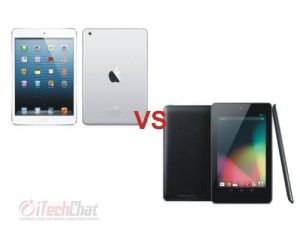 Apple iPad mini vs Google Nexus 7