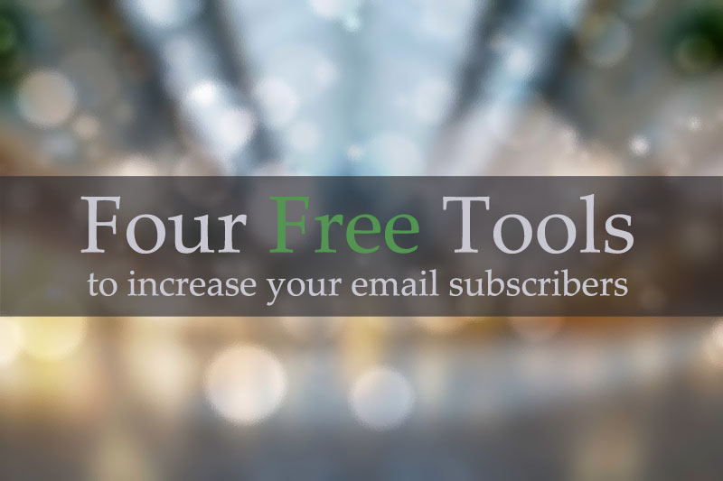 free-tools email subscribers