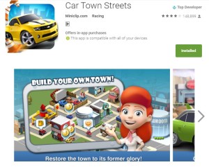 car town streets apk and review