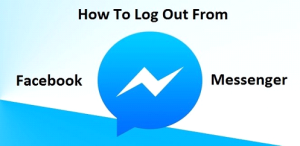 how to sign out of messenger