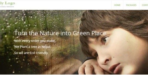 eco friendly logo design