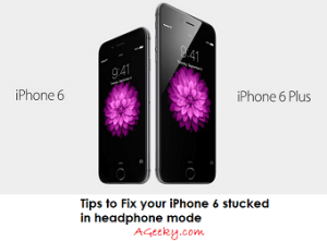 tricks to fix iphone 6 stuck in headphone mode