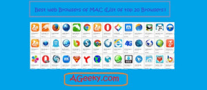 list of best web browsers for mac