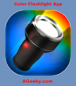 top android flashlight apps-the color flashlight