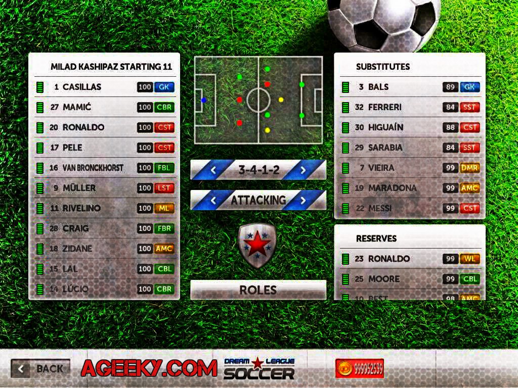 Tips Dream League Soccer 2016 APK + Mod for Android.