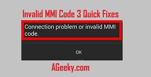 invalid mmi code fix