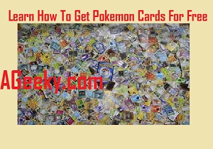 get pokemon cards for free