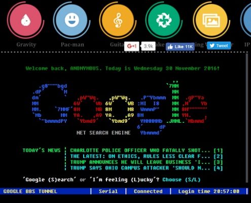google terminal trick