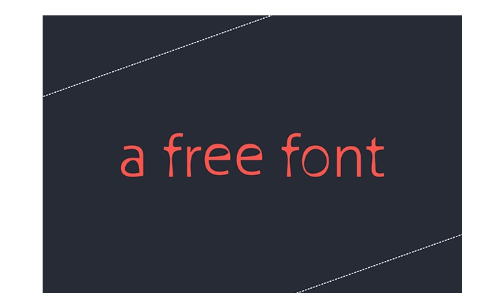 A FREE FONT