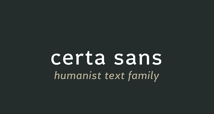CERTA SANS MEDIUM 